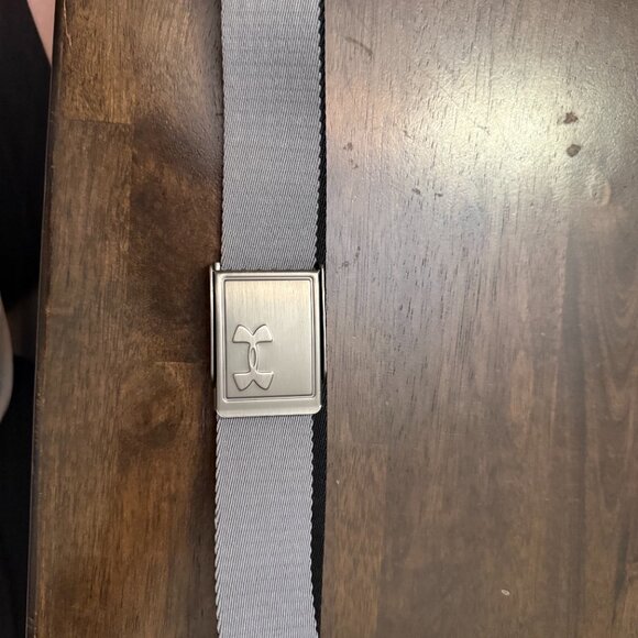 Under Armour Grey Webb Belt - Picture 3 of 11